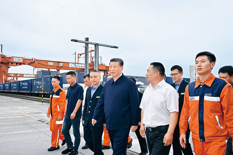 習(xí)近平：堅定不移推進高水平對外開放
